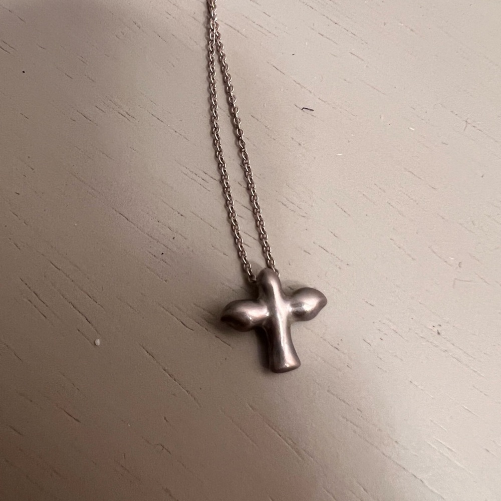 Tiffany and co dove necklace